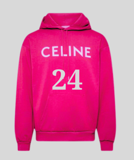 CELINE HOODIE PINK