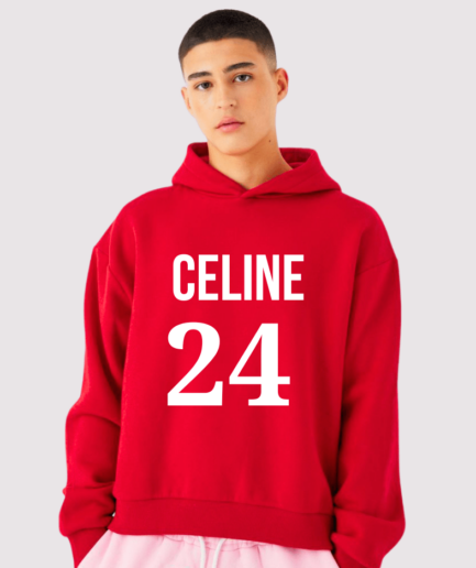 CELINE HOODIE RED