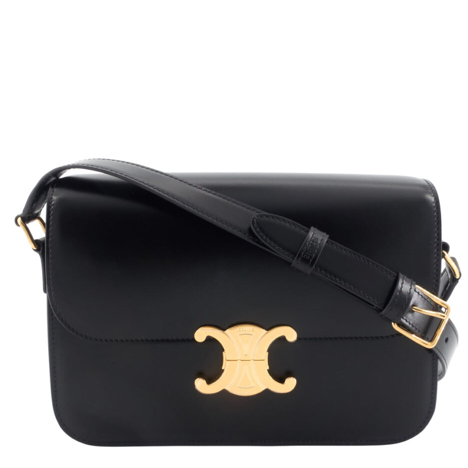 Céline Classic Triomphe Calfskin Leather Bag