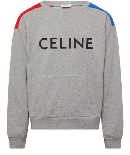 Celine Sweatshirt Cotton Fleece Men Women